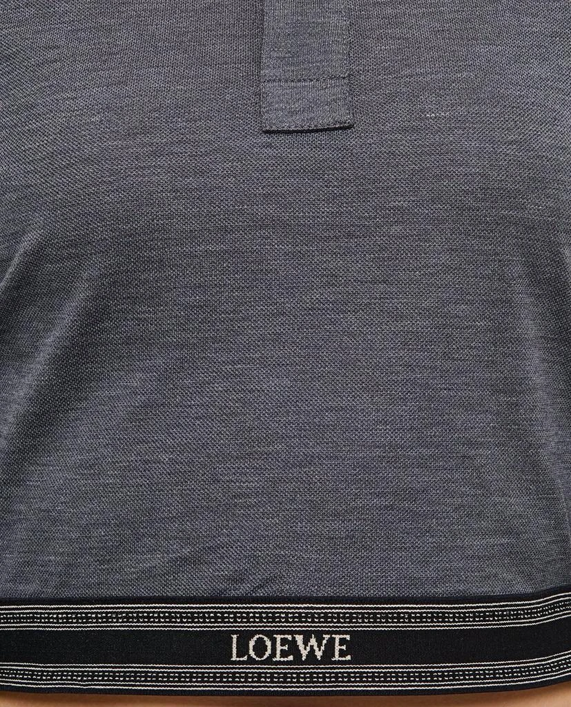 Loewe Loewe Long Sleeved Cropped Polo 4
