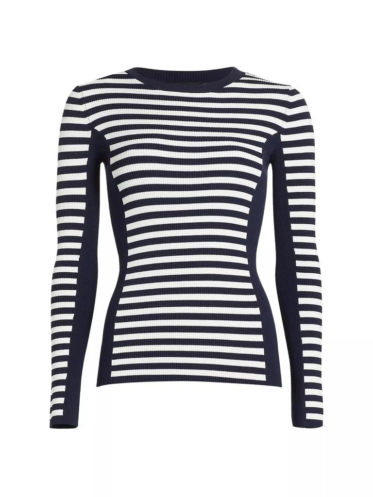 Tahari The Vesper Striped Sweater 1