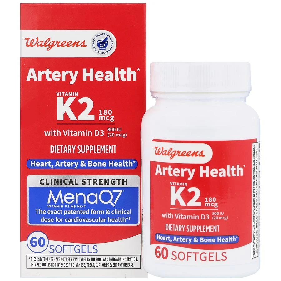 Walgreens Artery Health Softgels 1