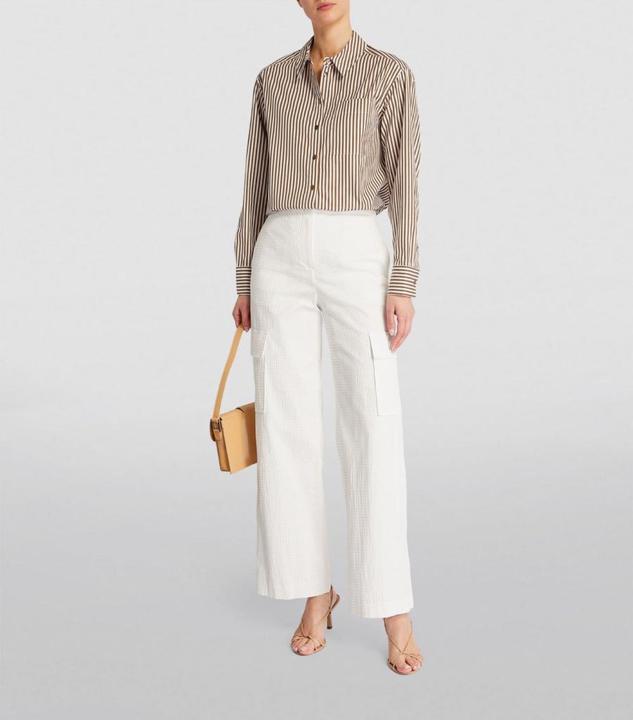 Claudie Pierlot Cotton Utility Trousers