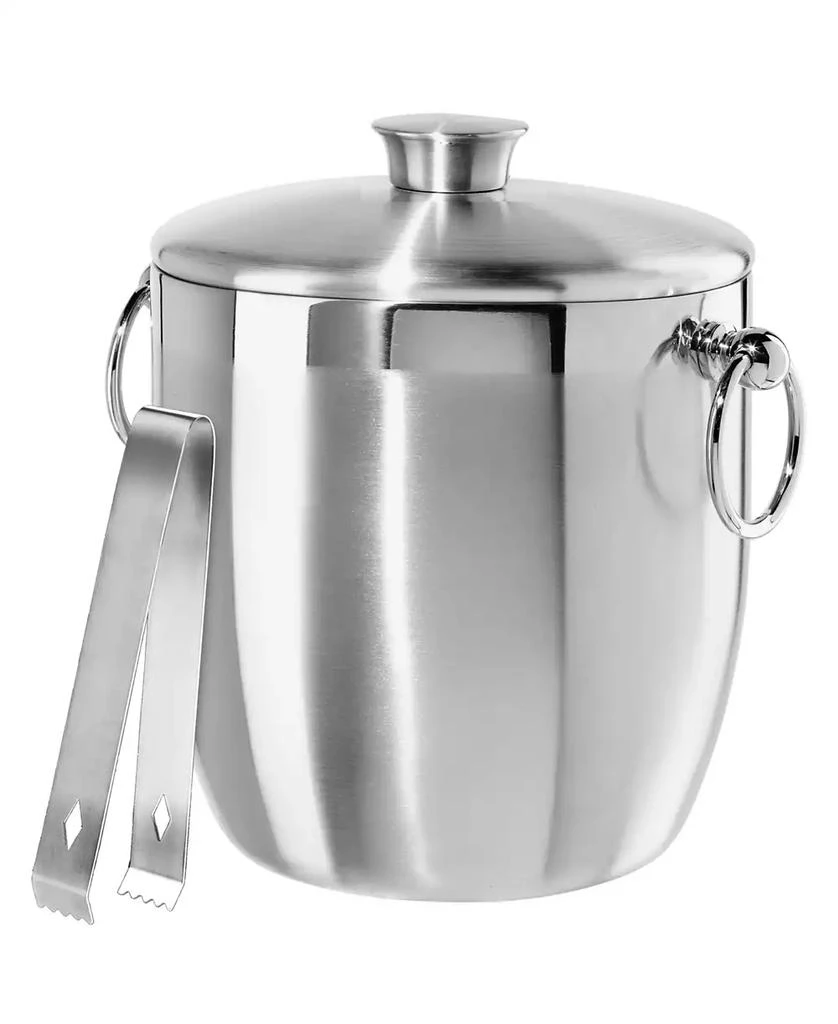 Oggi 2.8 Litre Ice Bucket with Tongs Set 1