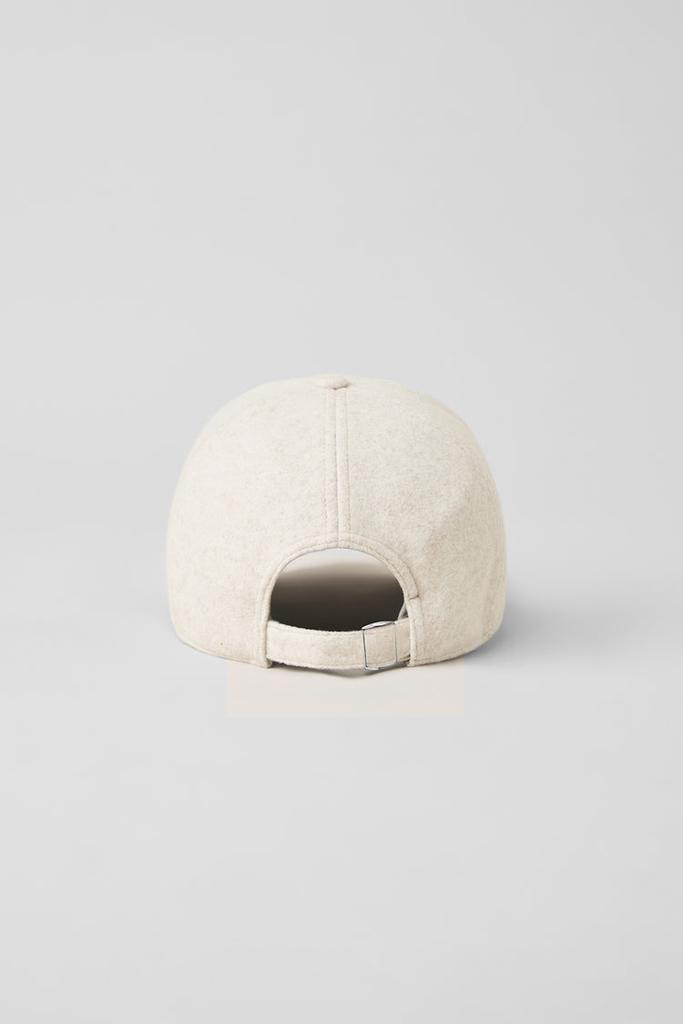 Alo Yoga キャップ Cream Heather 新品未使用タグ付き Alo Prestige Off-Duty Cap - Cream Heather - Hats - Free Shipping