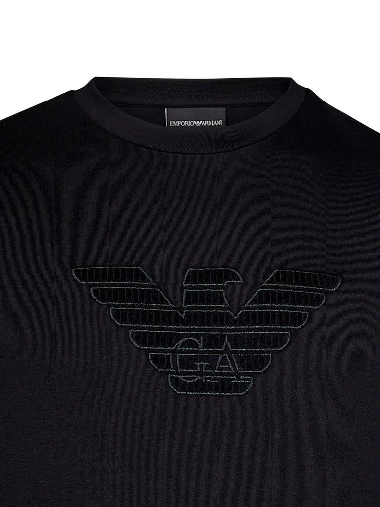 Emporio Armani Emporio Armani Logo-Patch Crewneck T-Shirt 3
