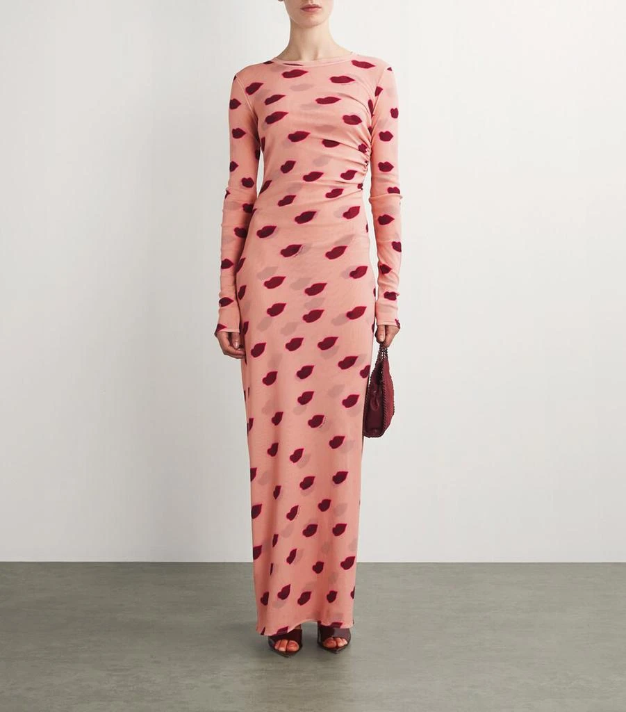 Stella McCartney Lips Maxi Dress 2