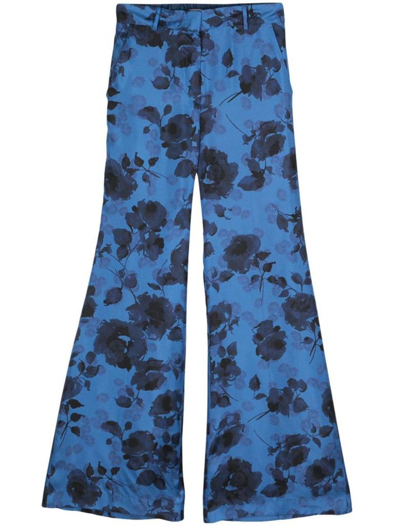 Alberto Biani Alberto Biani Silk Flared Trousers