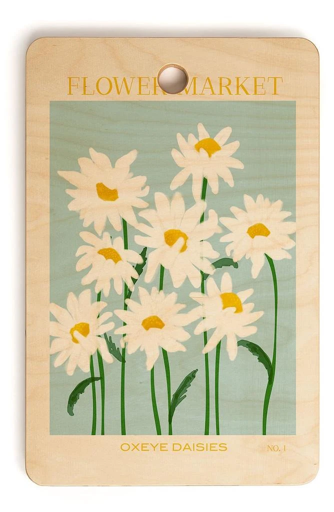 DENY Designs Gale Switzer Flower Market Cutting Board 1