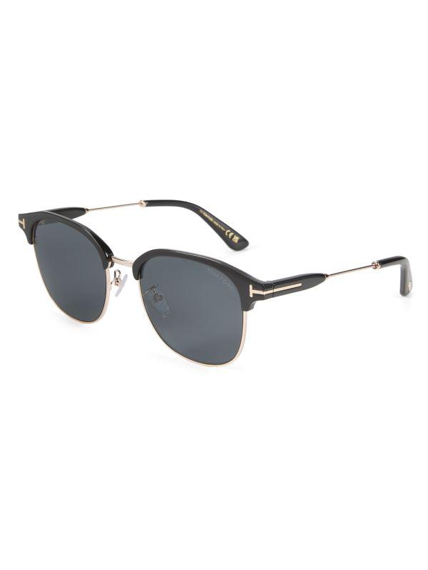 Tom Ford ​55MM Solid Lens Square Sunglasses