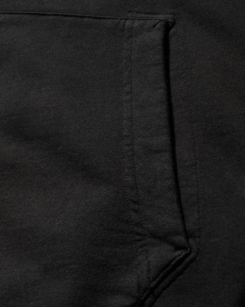 Stone Island Men's Garment Dyed Zip Up Hoodie Black 3