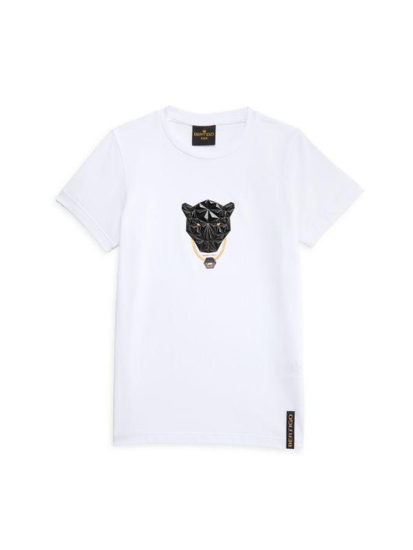 Bertigo Little Boy's & Boy's Embellished Tee