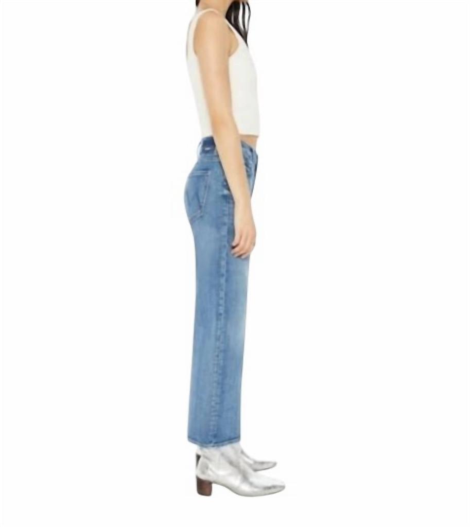 MOTHER Mid Rise Maven Ankle Jeans In Toil And Trouble