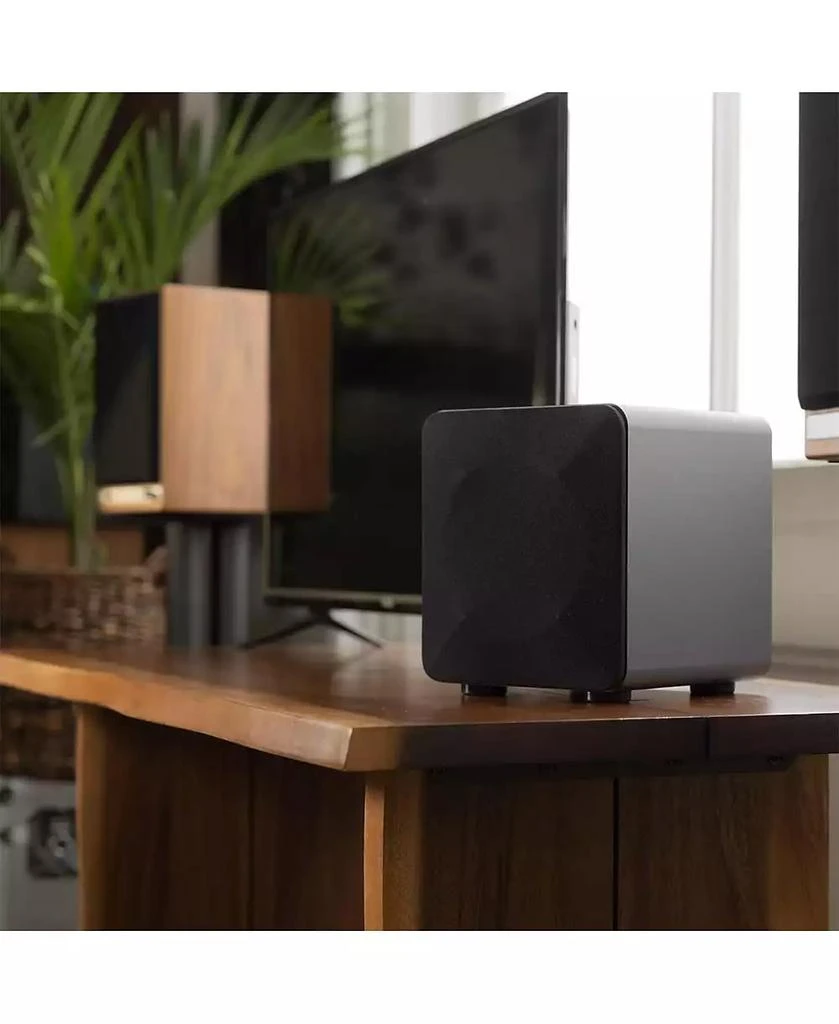 Audioengine S6 6" Powered Compact Subwoofer (Grey) 4