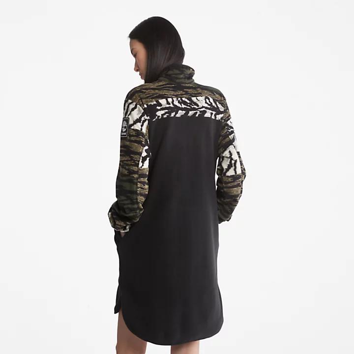 Timberland Chinese New Year Fleece Dress for Women in Black