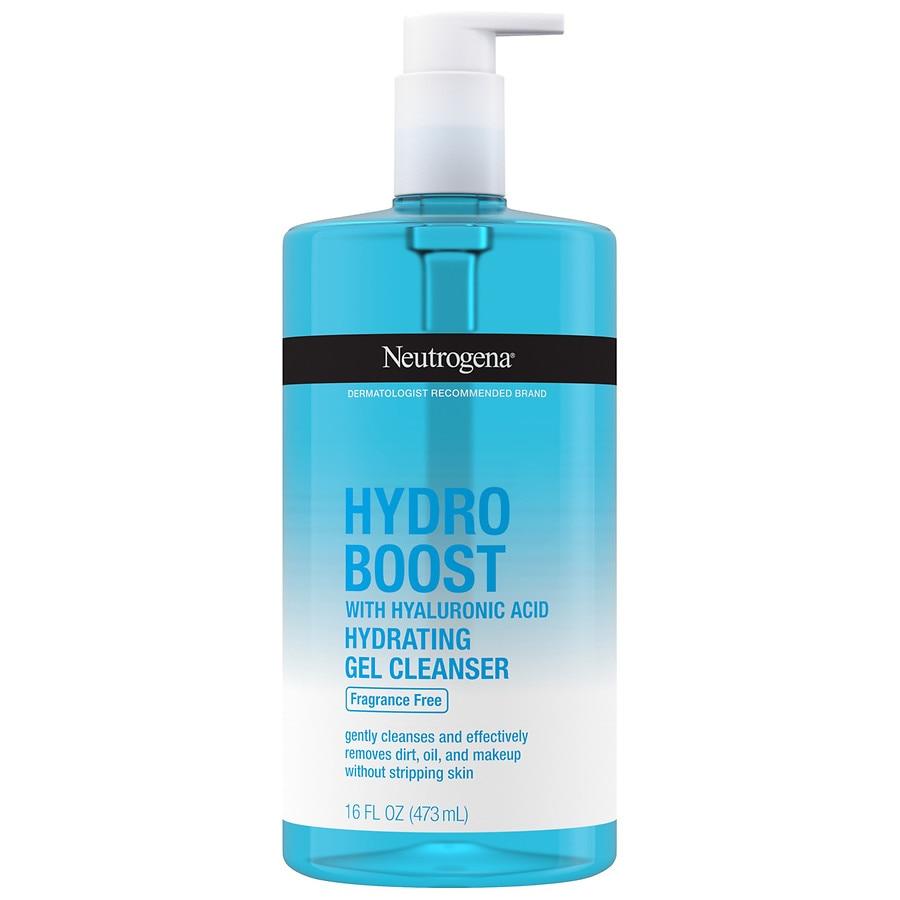 Neutrogena Hydro Boost Gel Facial Cleanser Fragrance-Free