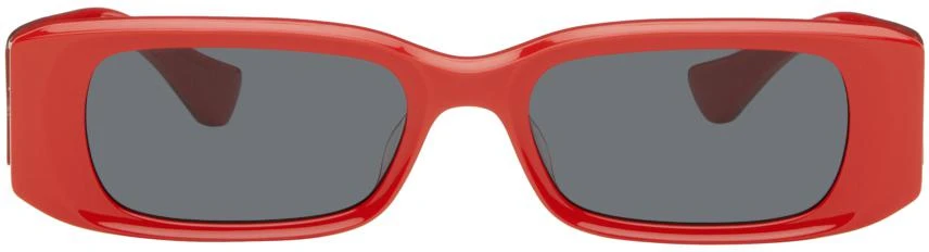 BONNIE CLYDE Red Double Slap Sunglasses 1