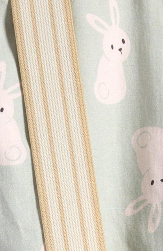 Draper James Short Sleeve Button-Up Shirt, Suspender Shorts & Bow Tie Set