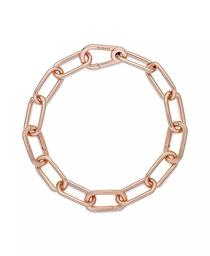 PANDORA Gold-Plated Medium-Link Chain Bracelet 2