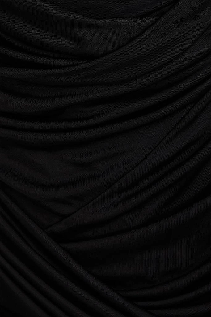 GAUGE81 Valmiera one-shoulder ruched satin-jersey mini dress 4