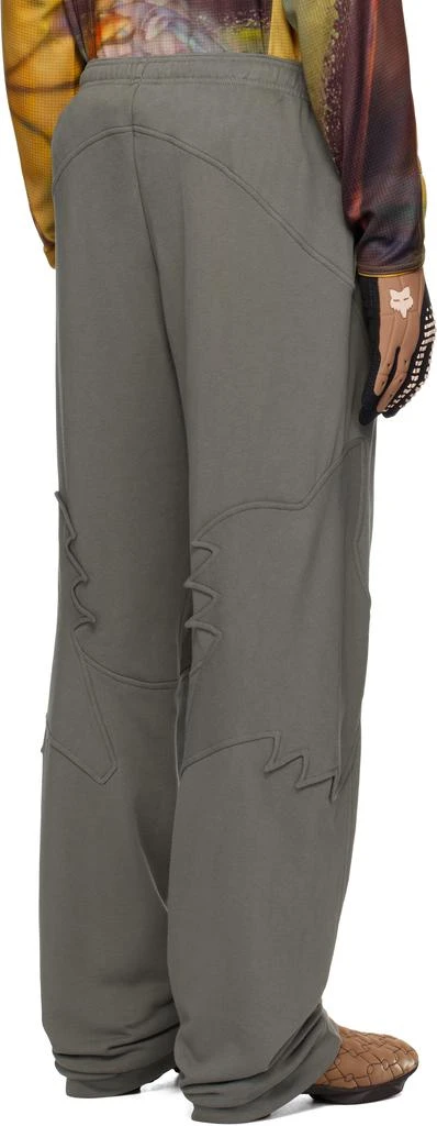 Kiko Kostadinov Gray Fox Racing Edition Fox Fleece Sweatpants 3