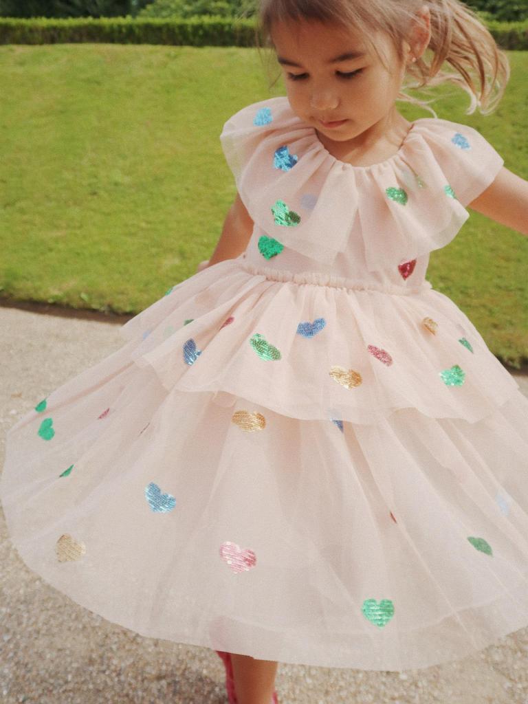 Konges Slojd Girls Yvonne Fairy Dress in Pink
