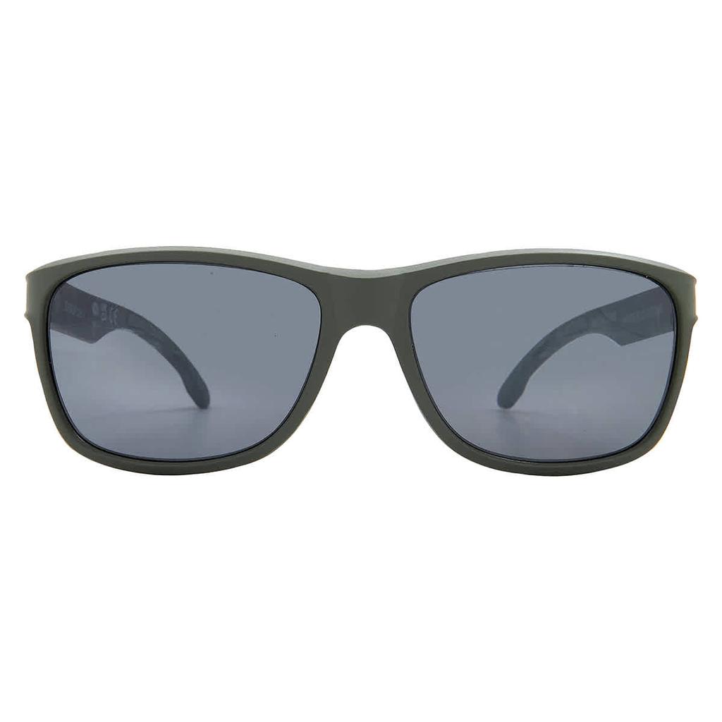 Body Glove BG 25 402 GRN HYD Smoke Rectangular Unisex Sunglasses 10269696.LTS GRN HYD