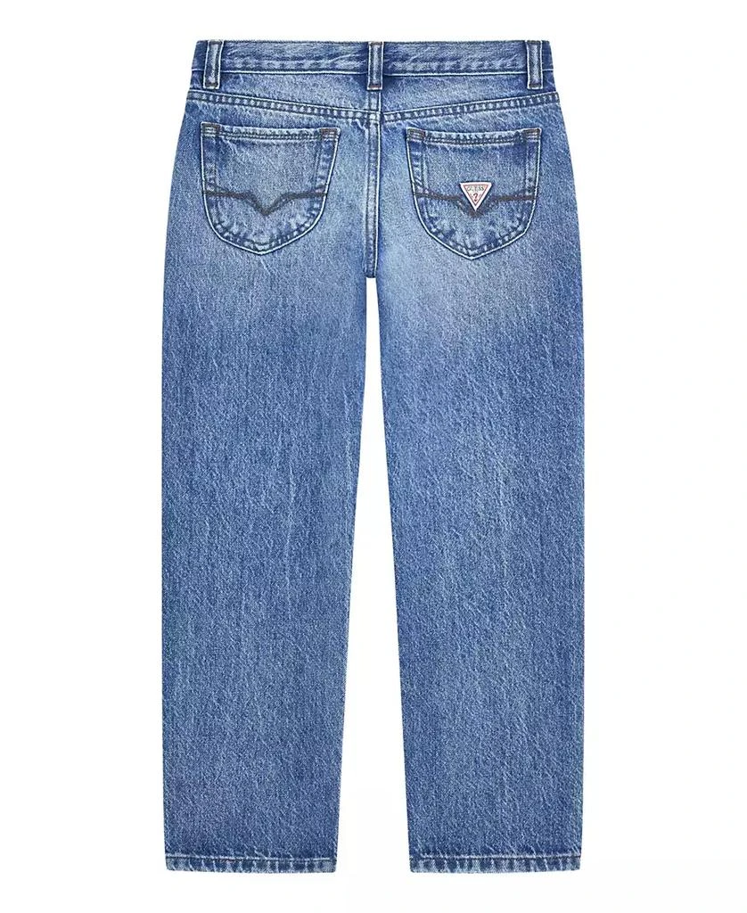 GUESS Big Boys Distressed Straight Fit Denim Jeans 2