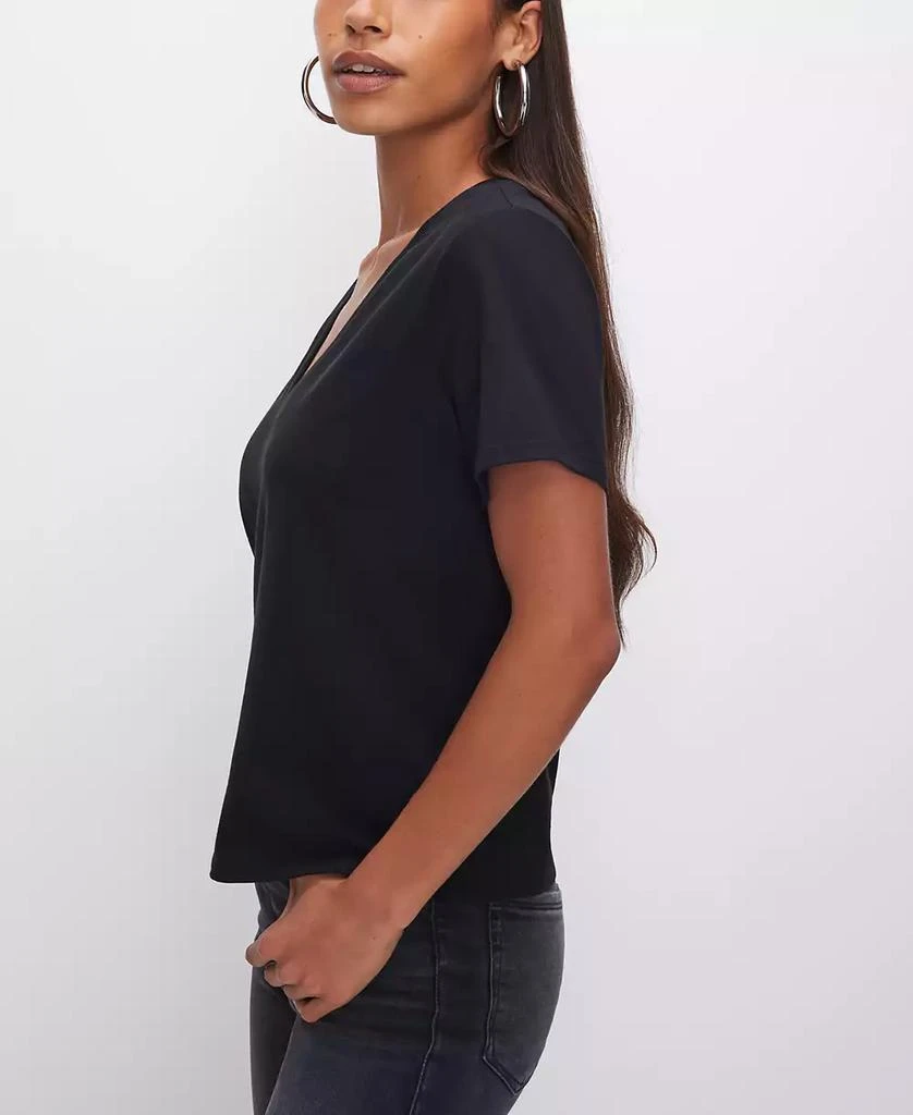 Good American Women's Heritage V-Neck Short-Sleeve T-Shirt 2