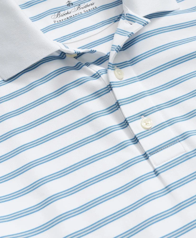 Brooks Brothers Performance Series BB#1 Stripe Polo Shirt 7
