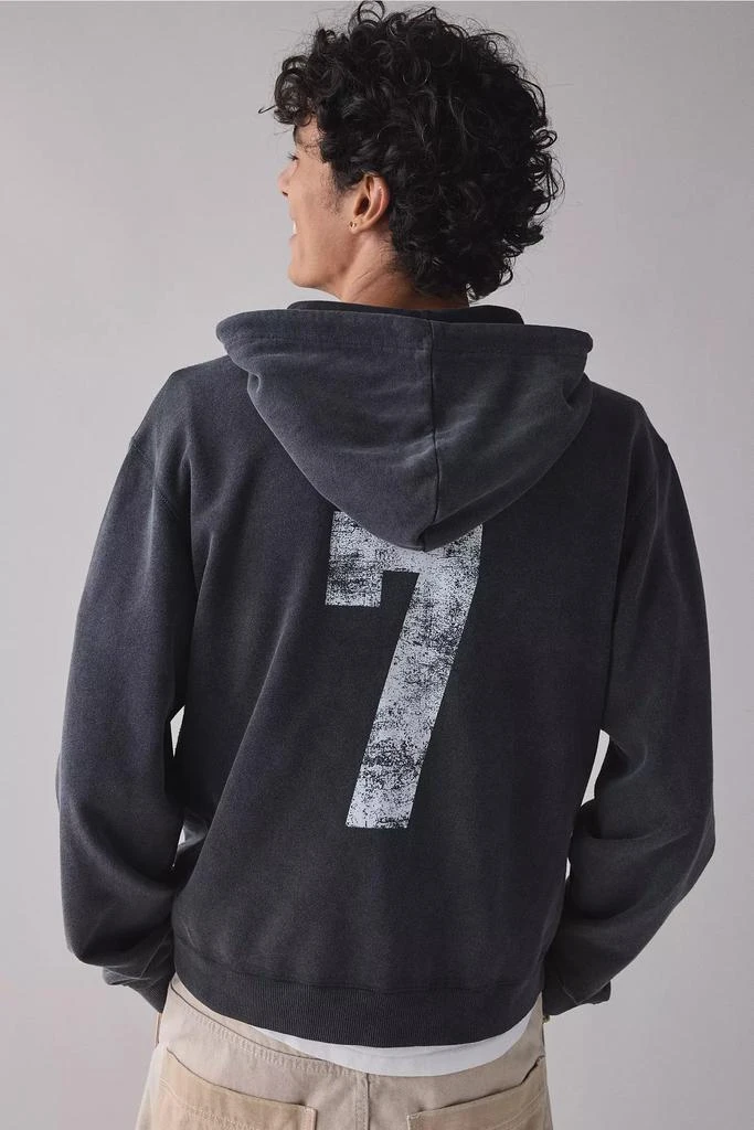 BDG BDG Bonfire Graphic Full Zip Hoodie Sweatshirt 1