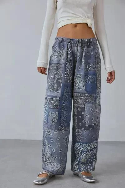 BDG BDG Charlie Printed Wide-Leg Pant 1