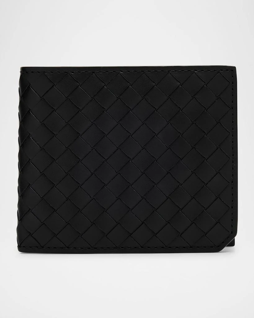 Bottega Veneta Men's Intrecciato Piccolo Bifold Wallet With Coin Purse 1