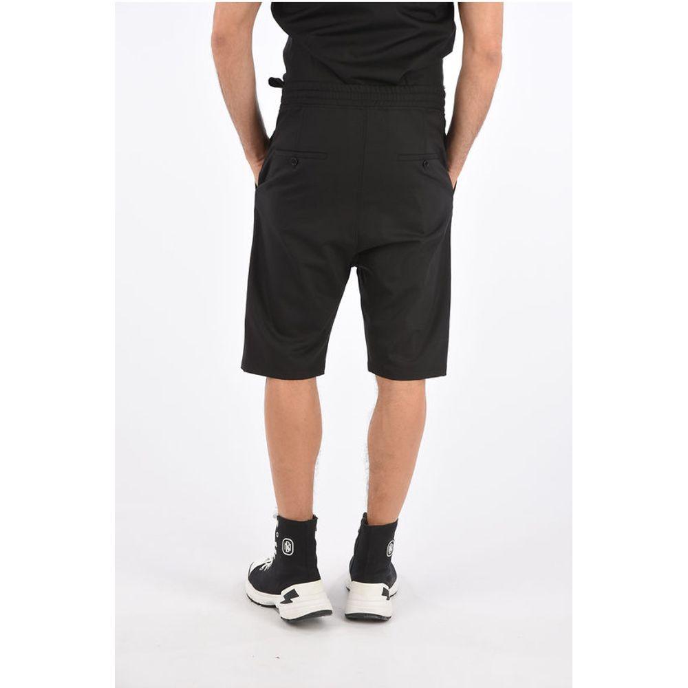 Neil Barrett Drawstring Dropped Crotch Fit Men's Shorts