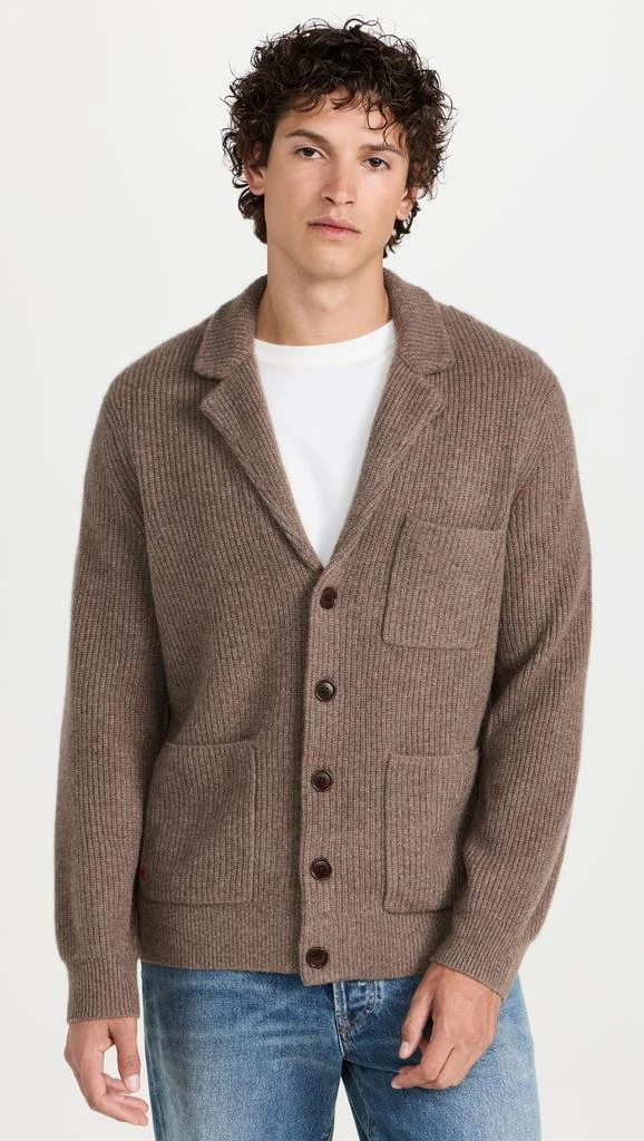 Alex Mill Mitchell Cardigan In Marled Cashmere 1
