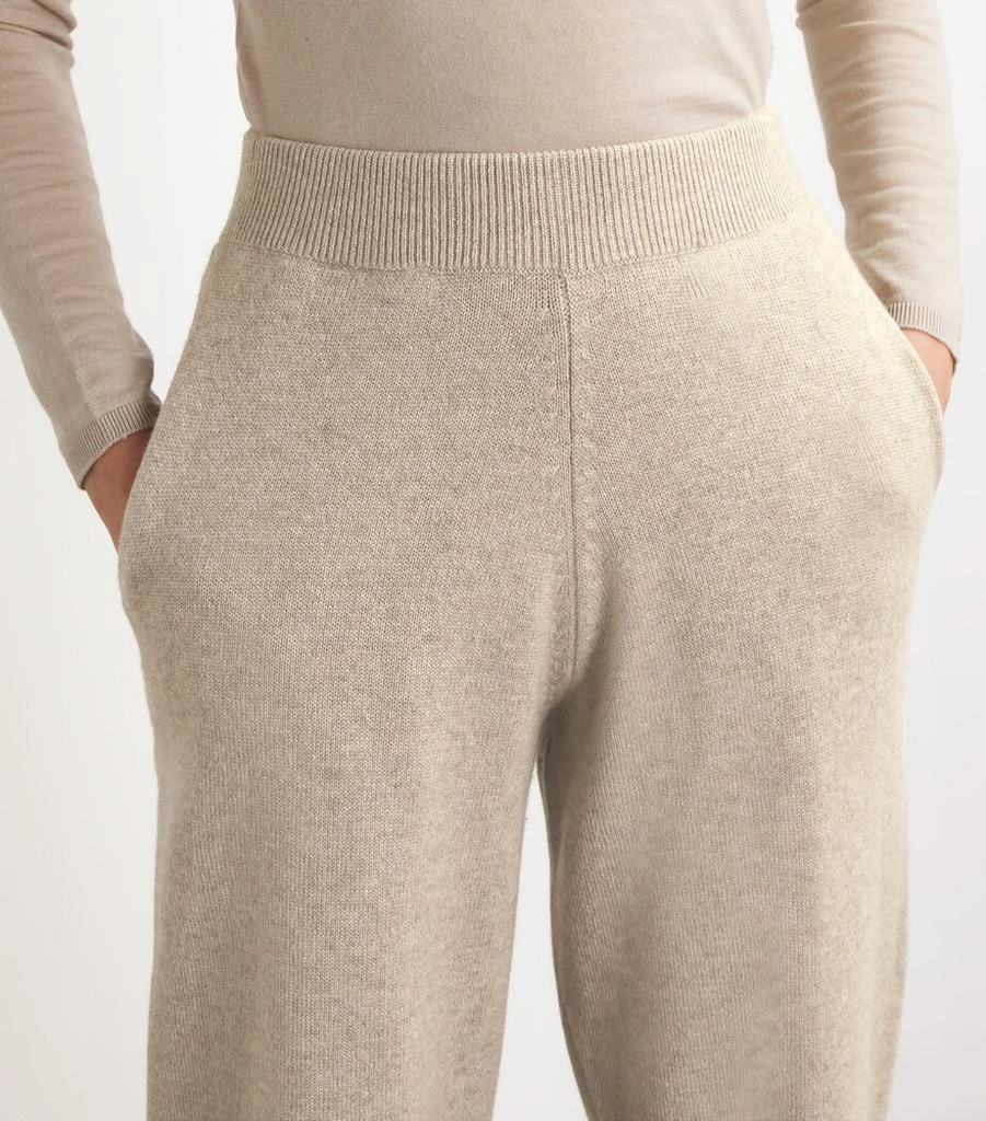 Harrods Cashmere Wide-Leg Sweatpants 6