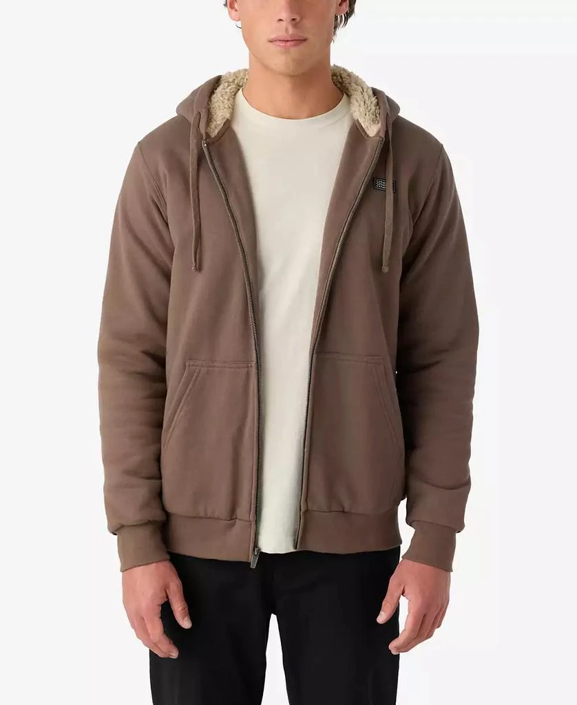 O'Neill Men's Bronsen High Pile Zip Up Hoodie 8
