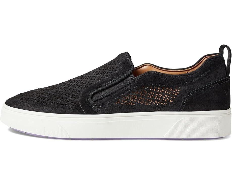 VIONIC Kimmie Perf I4686L1-001 Womens US 9.5 Black Slip On Comfort Shoes ZPO2258