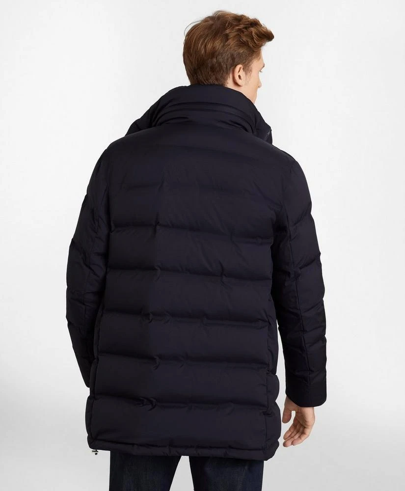 Brooks Brothers Quilted Down Long Puffer Coat 4