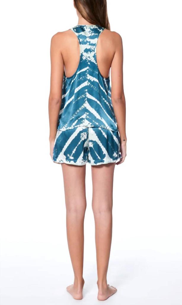 Young Fabulous & Broke SAGE TANK HEAVY SATIN