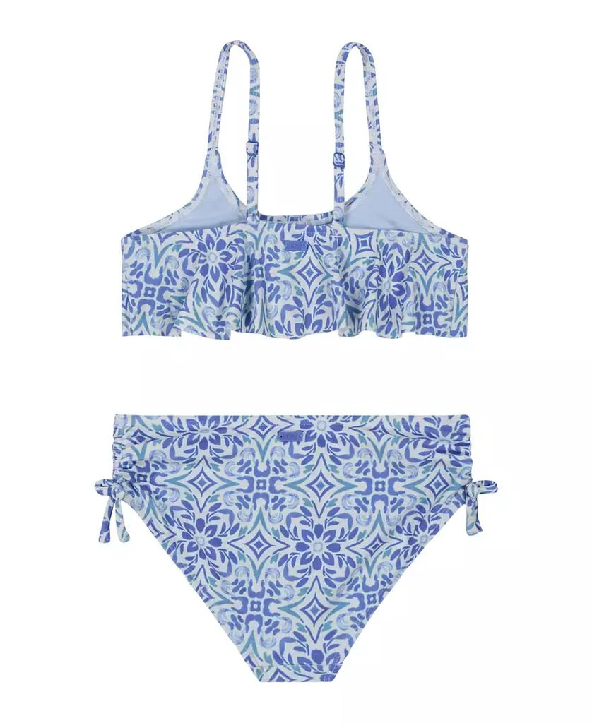 Roxy Big Girls Fresco Tile Flounce Bikini, 2-Piece Set 2