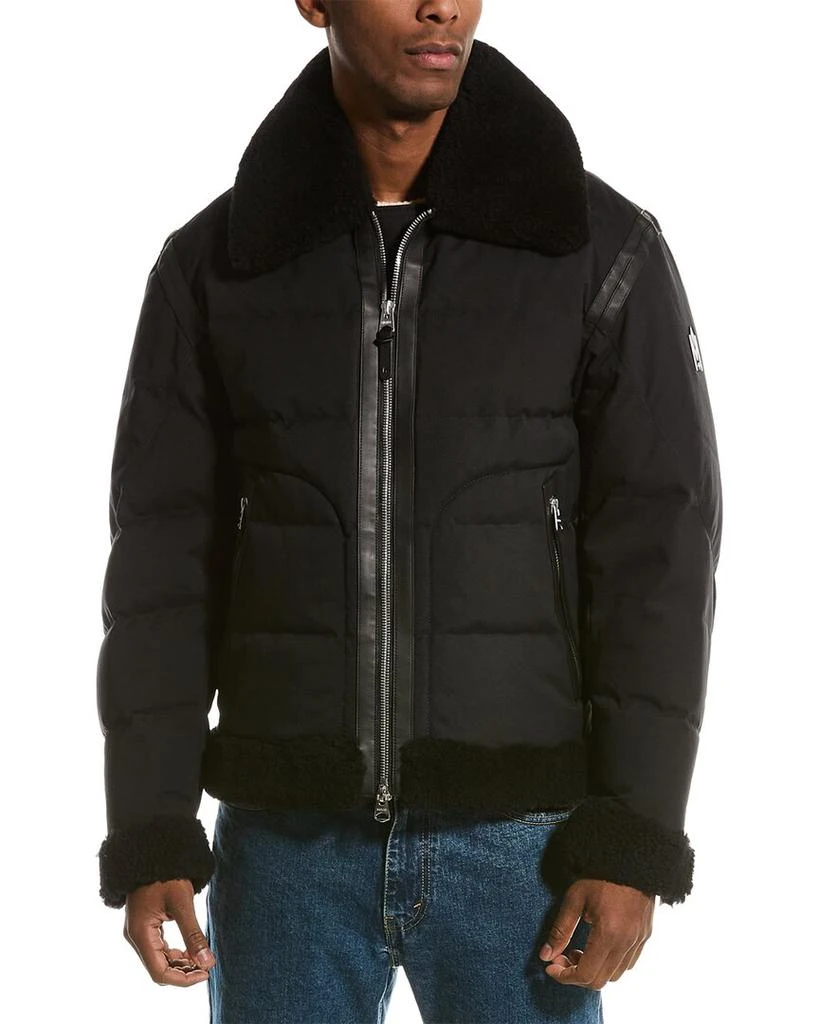 Mackage Mackage Solomon Leather-Trim Jacket 3