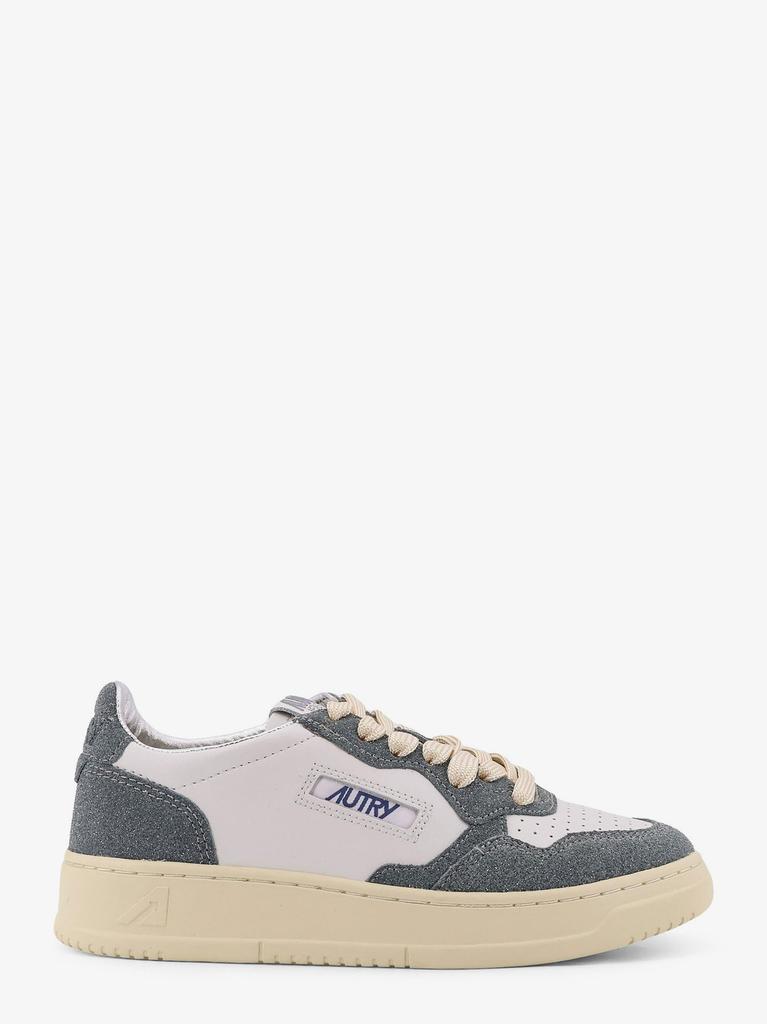 スニーカー Autry White Grey Leather And Mesh Low Clc Trainer Women's Sneakers | Autry Official Online Shop