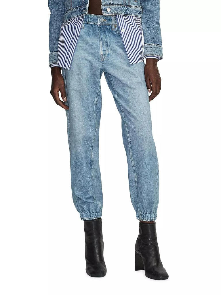 Rag & Bone Miramar Denim-Print Joggers 7