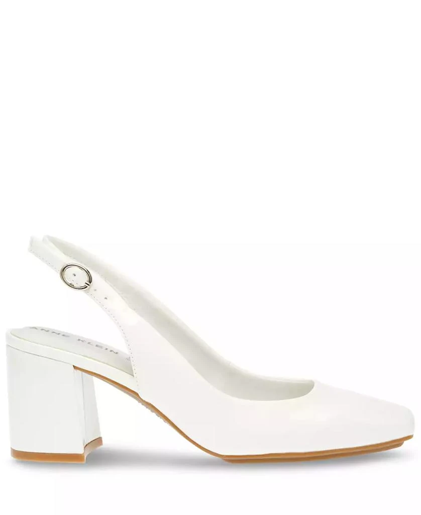 Anne Klein Women's Laney Block Heel Slingback Dress Pumps 10