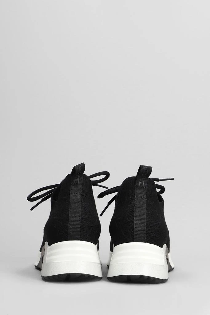Ash Lucky Star Sneakers In Black Fabric 4