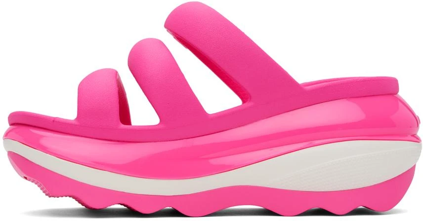 Crocs Pink Mega Crush Triple Strap Sandals 3