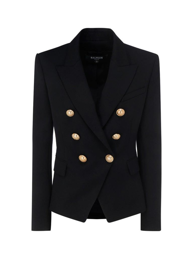 Balmain 5-BUTTON TEXTURED TWEED JACKET - Jackets - Compare