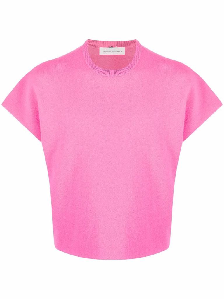 Extreme Cashmere cropped cashmere jumper - unisex