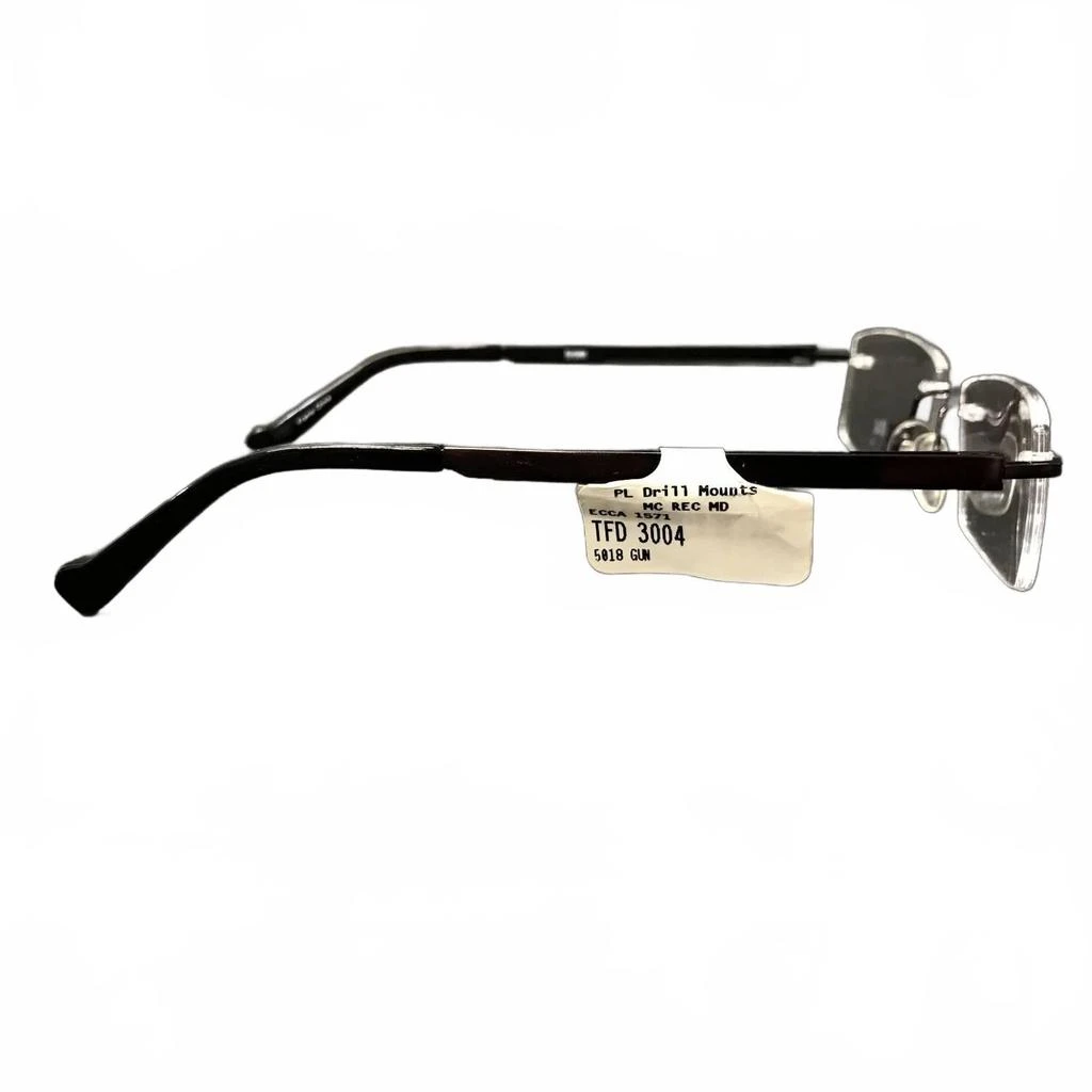 Technolite Men
s Tfd3004 Rectangle Eyeglasses In Grey 3