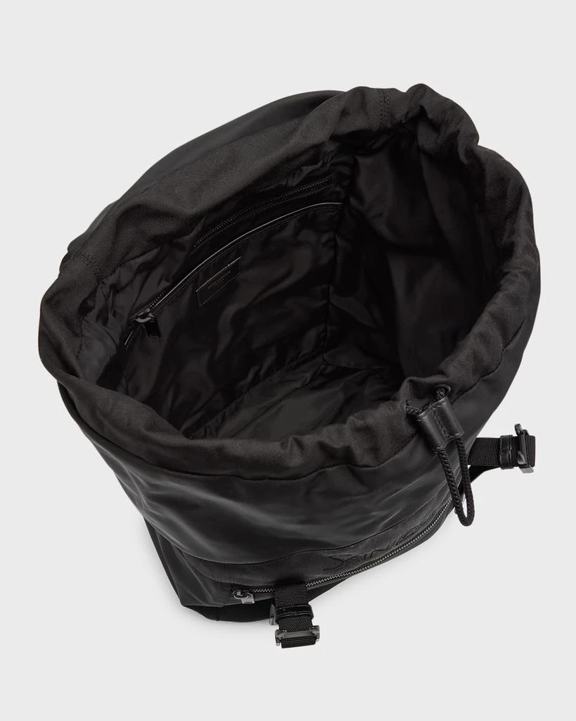 Yves Saint Laurent Men's Nylon and Leather Backpack 3