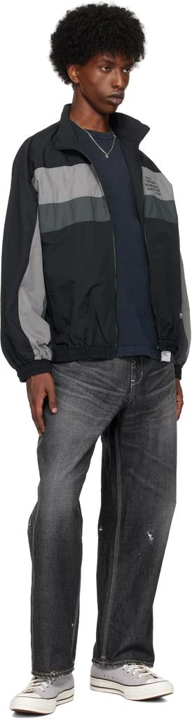 NEIGHBORHOOD Black Taffeta Track Jacket 4