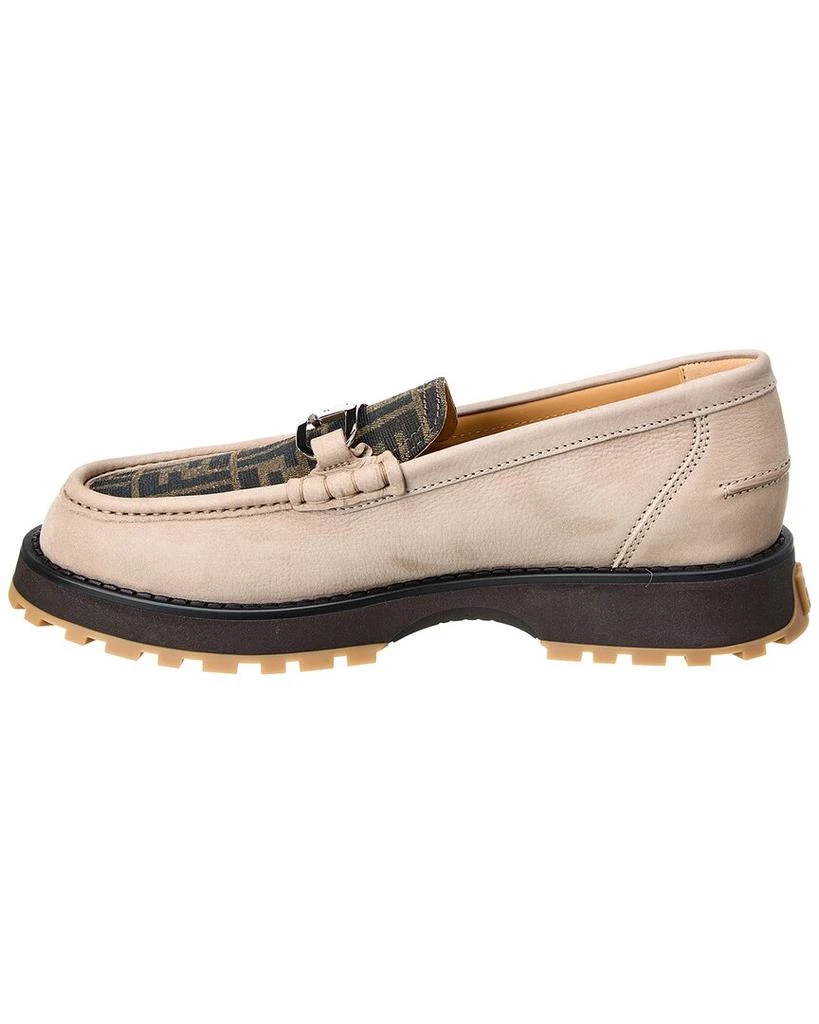 Fendi FENDI O'Lock FF Leather Loafer 2